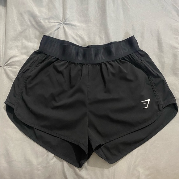Gymshark Pants - small black gymshark shorts!!!
